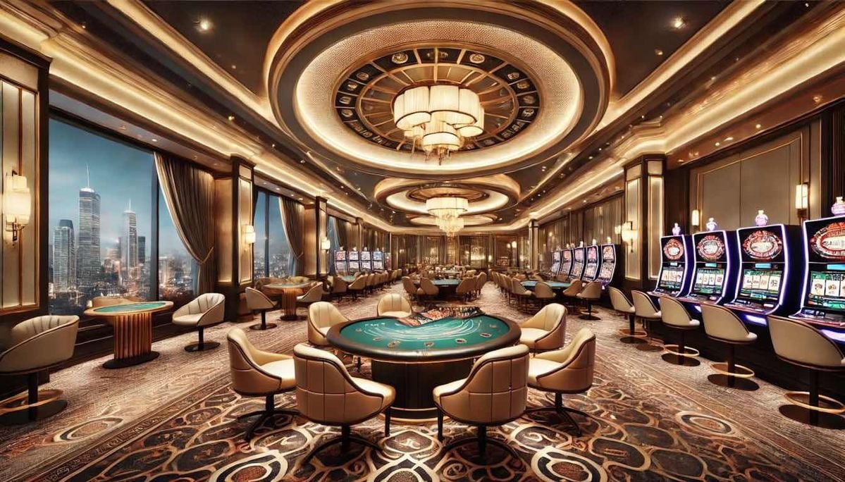 hann online slot game lobby showing multiple casino-style game categories on mobile